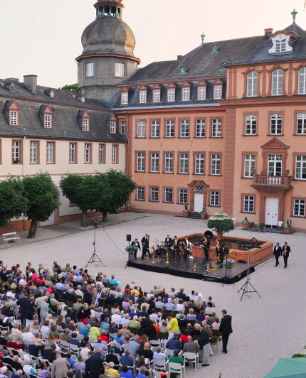 Konzert im Schloßhof Bad Berleburg